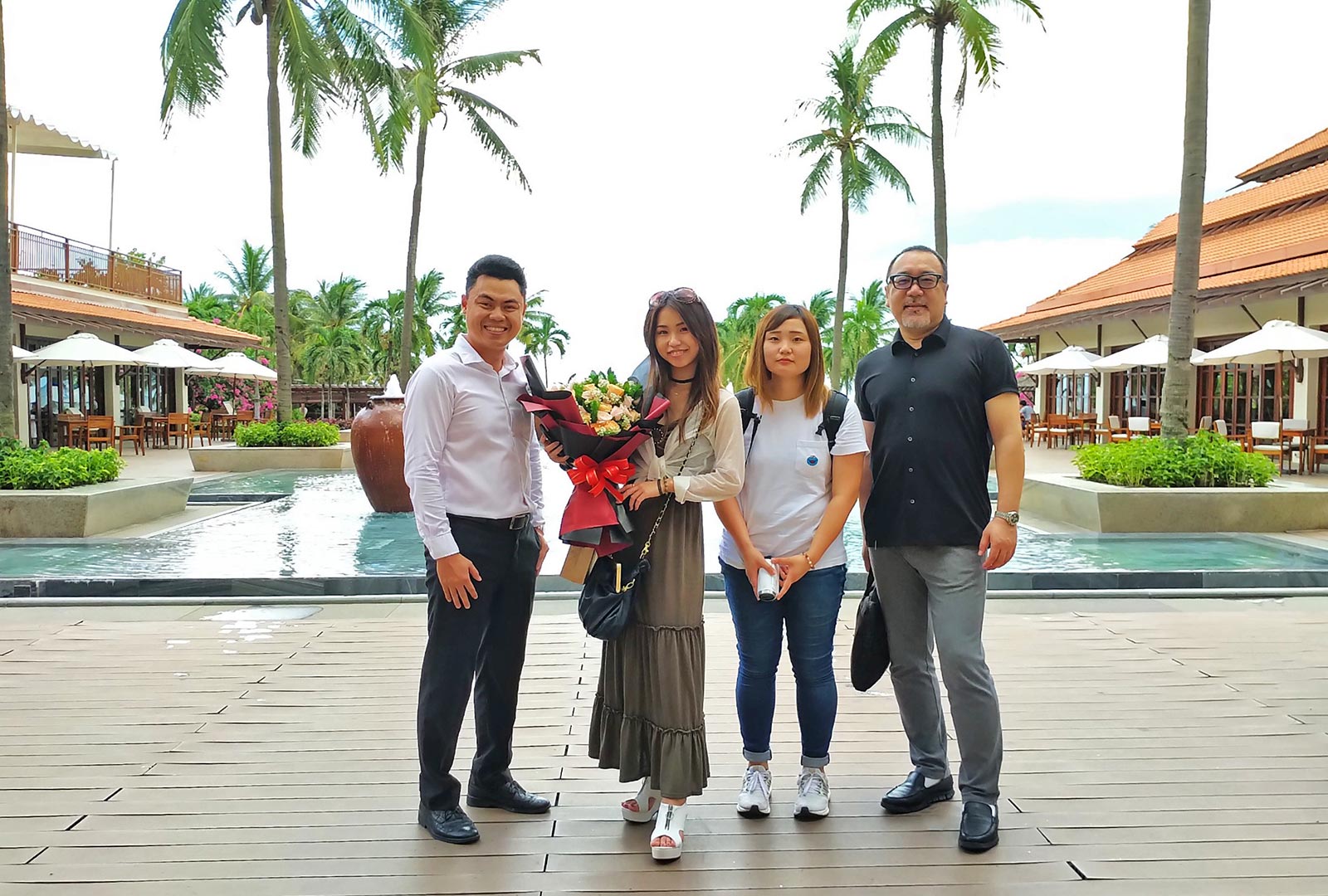 日本人歌手meik氏がフラマリゾートダナン訪問 Furama Resort Danang A Culinary Beach Resort In Vietnam