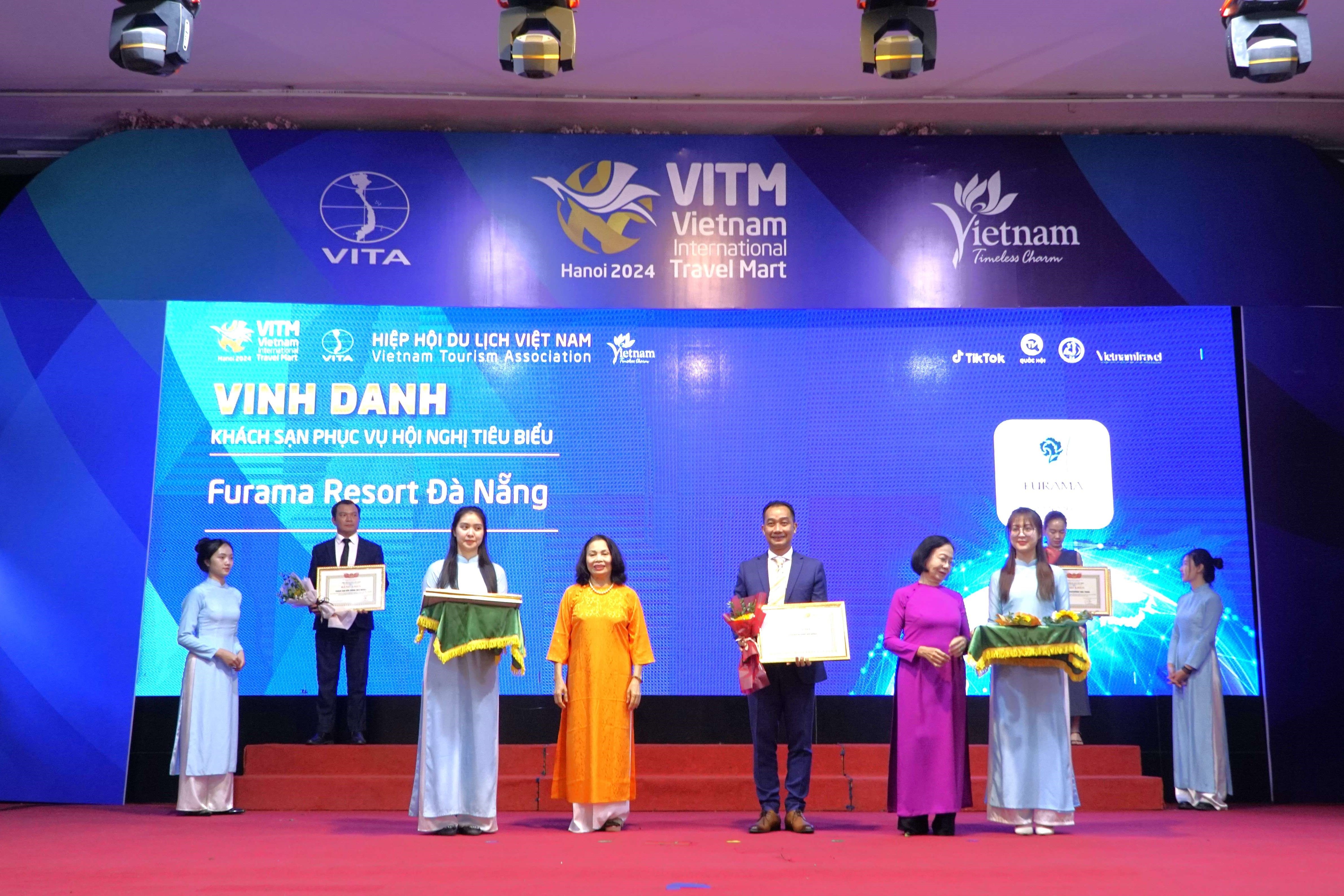 Furama Resort Danang won the prestigious Vietnam Travel Awards 2024